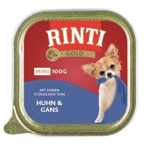 Past.RINTI GOLD Mini hovezi+perlicka 100g Finnern Rinti