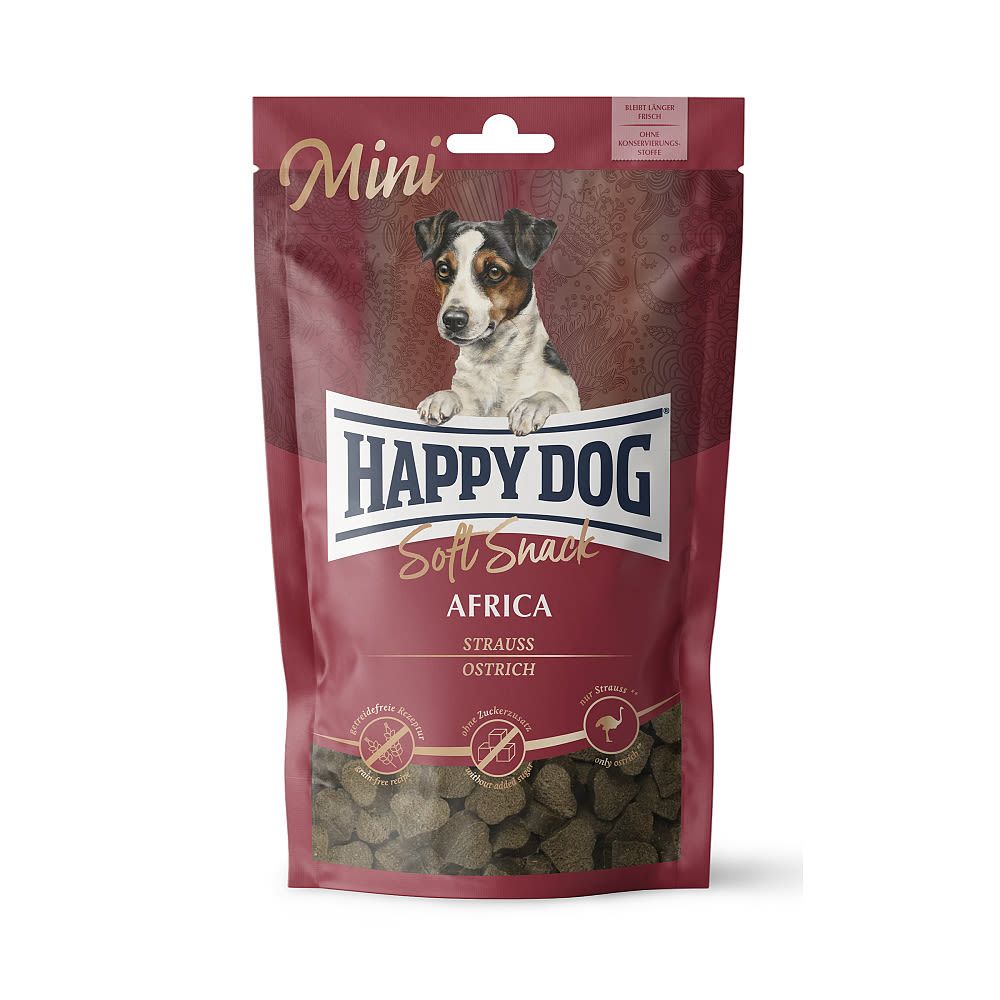 Happy dog Soft Snack Mini Africa 100 g Euroben