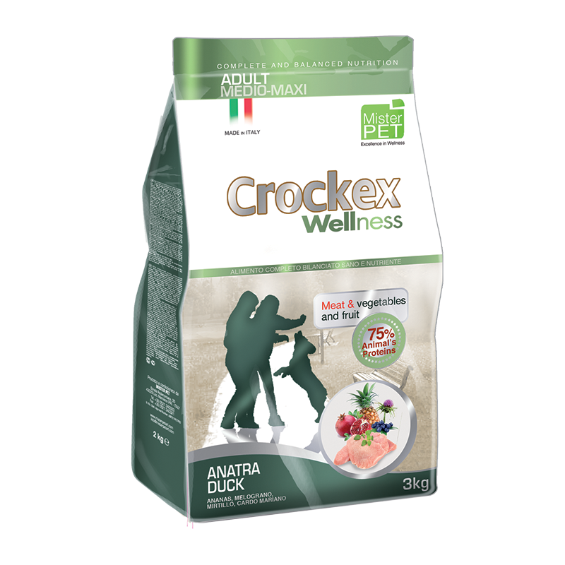 Crockex Adult Duck & Rice 12 kg Crockex Wellness