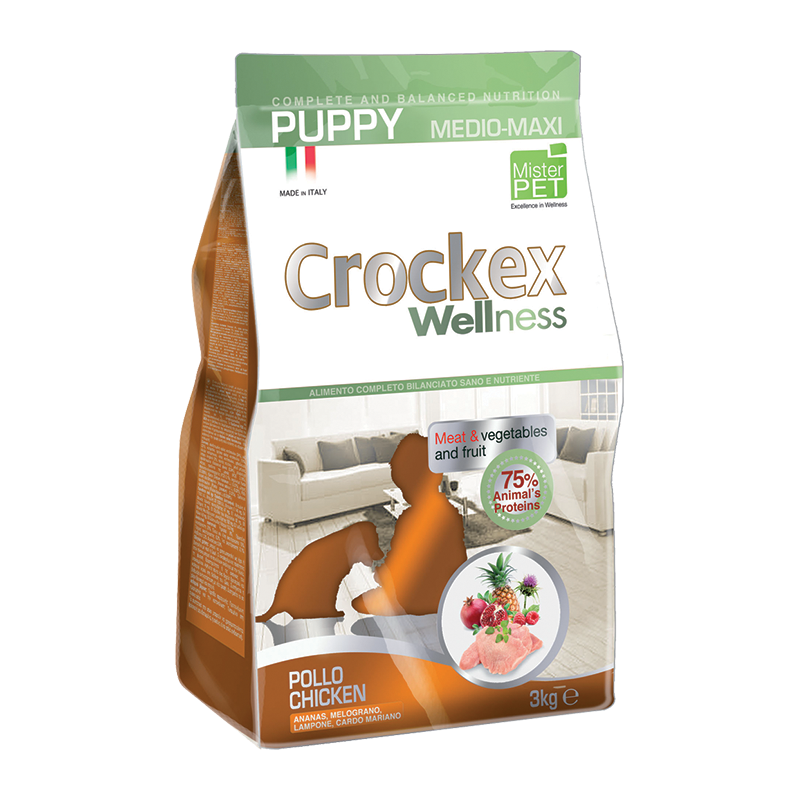 Crockex Puppy Chicken & Rice 12 kg Crockex Wellness
