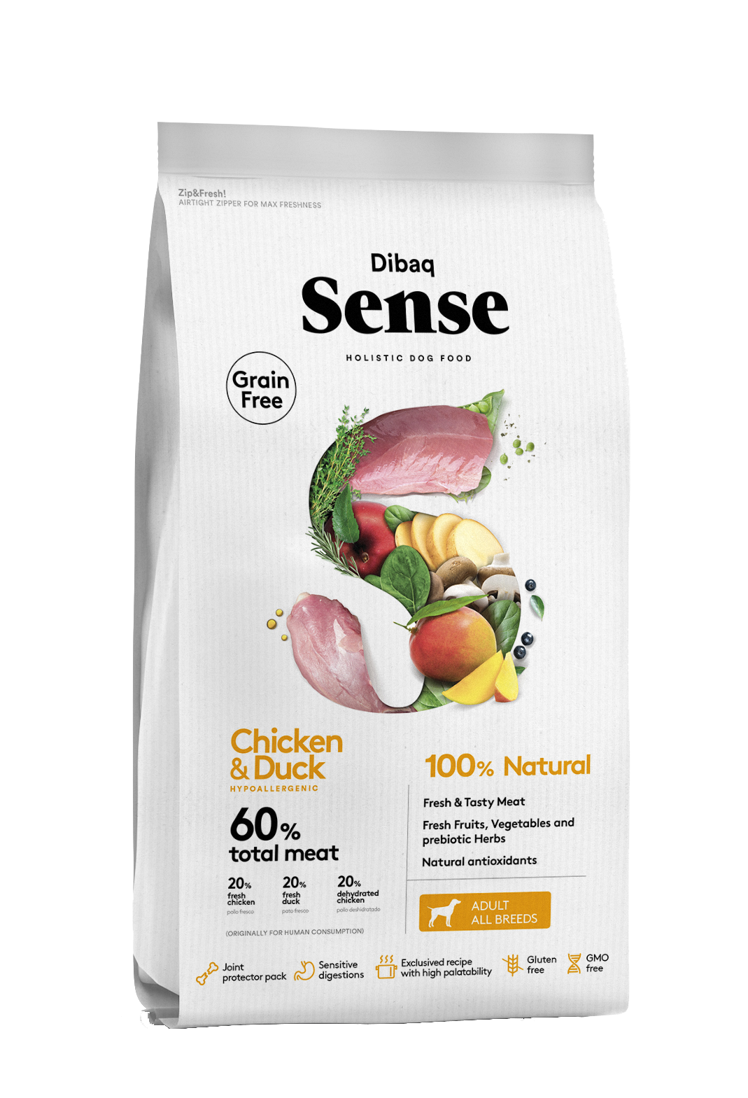 DIBAQ SENSE Chicken&Duck 2 kg