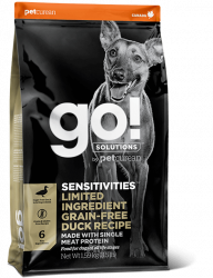 GO! Solutions Sensitivities LID Duck Dog 10 kg