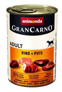 Animonda GRANCARNO ADULT hovězí/ krůta 400g Askino