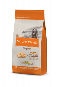Nature´s variety original no grain pro střední psy s kuřecím  2kg