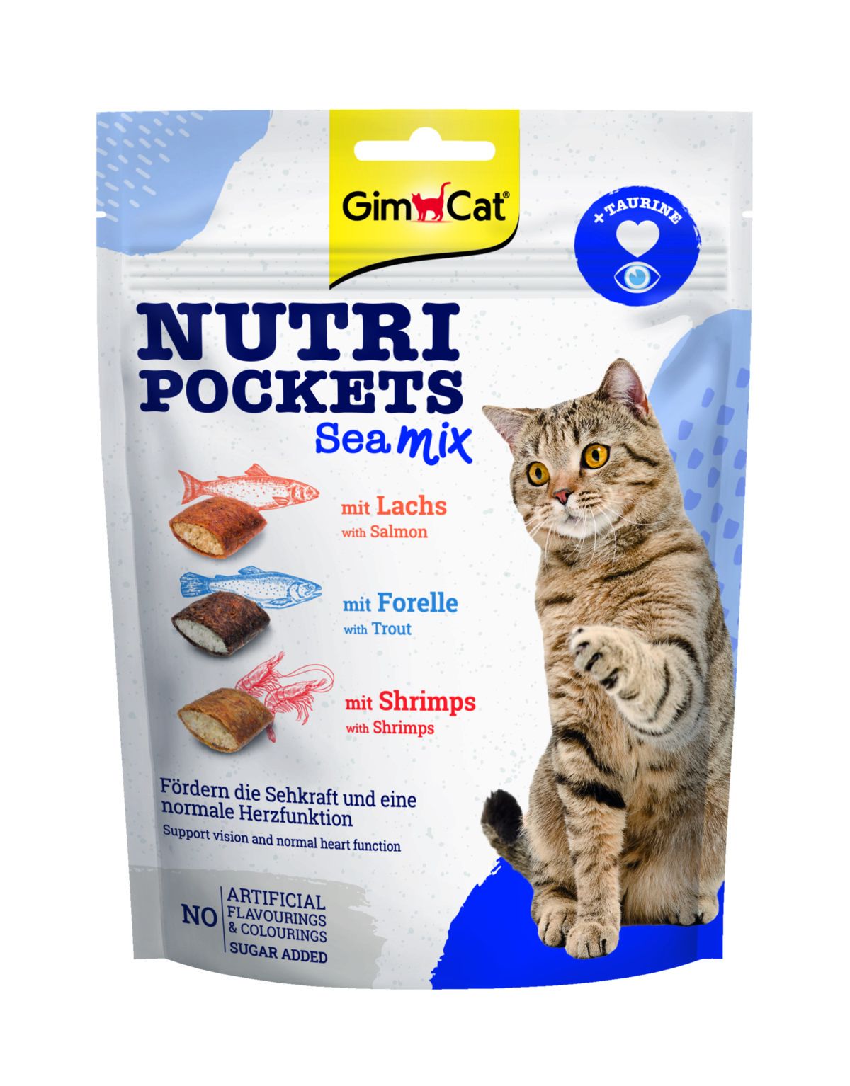 GimCat Nutri Pockets Seamix 150 g Gimborn