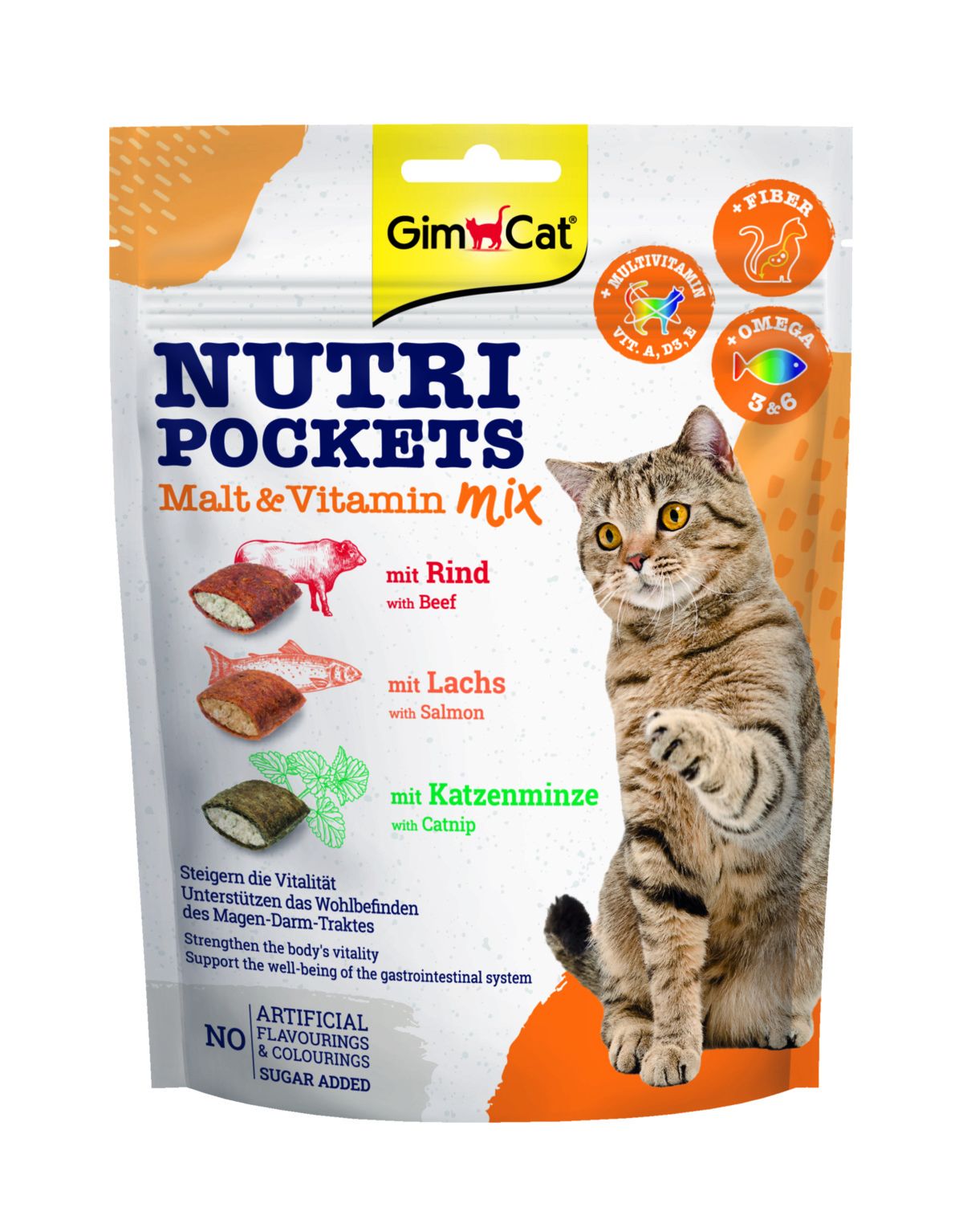GimCat Nutri Pockets Malt & Vitamin Mix 150 g Gimborn