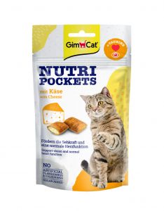 GimCat Nutri Pockets se sýrem 60 g