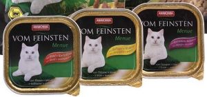 Animonda Vom Feinsten Menue paštika pro kočky drůbeží+těstoviny 100g