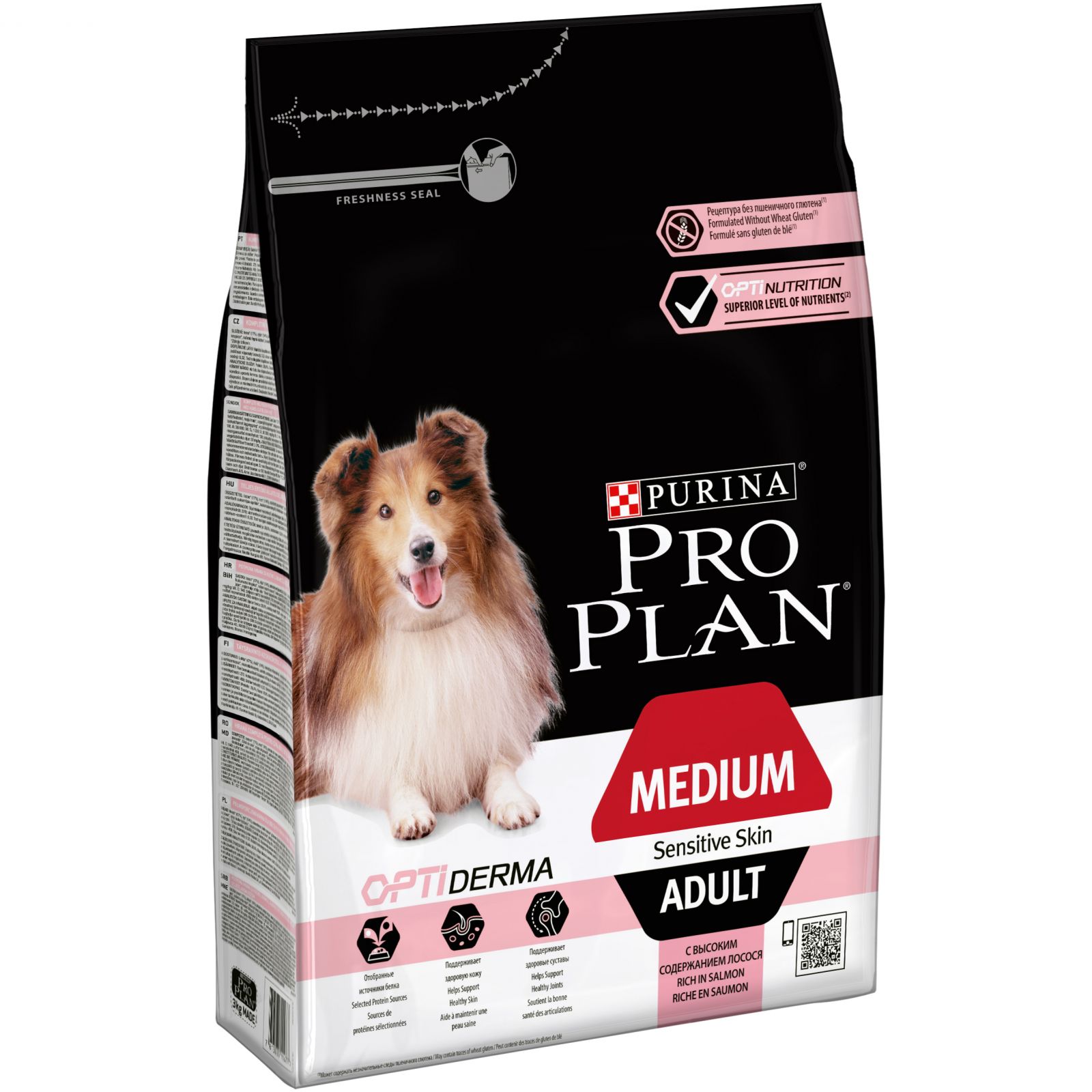 ProPlan Dog Adult Medium Sens.Skin 3kg Purina Pro Plan