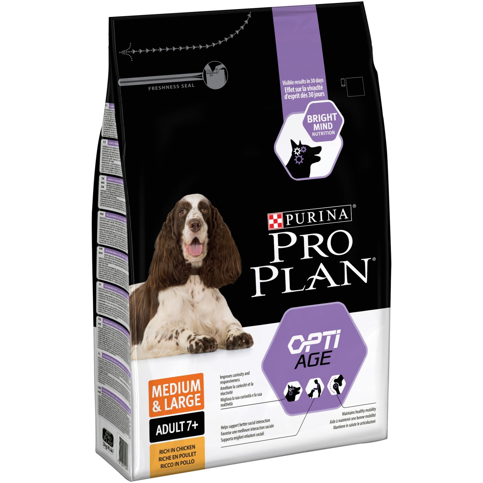 ProPlan Dog Adult 7+ Medium&Large 3kg Purina Pro Plan