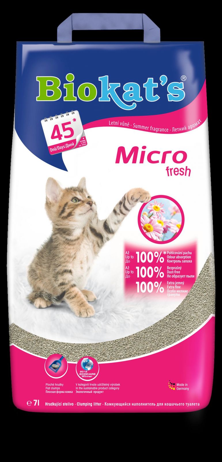 Biokats Micro Fresh podestýlka 14l Biokat´s