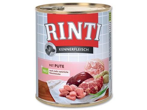 Rinti Dog konzerva krůta 800g Finnern Rinti