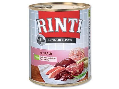 Rinti Dog konzerva telecí 800g Finnern Rinti