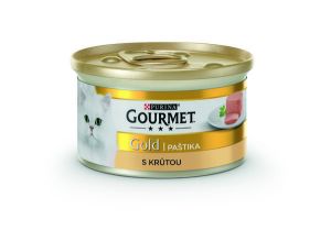 Konz.Gourmet Gold s krutou - pastika 85g