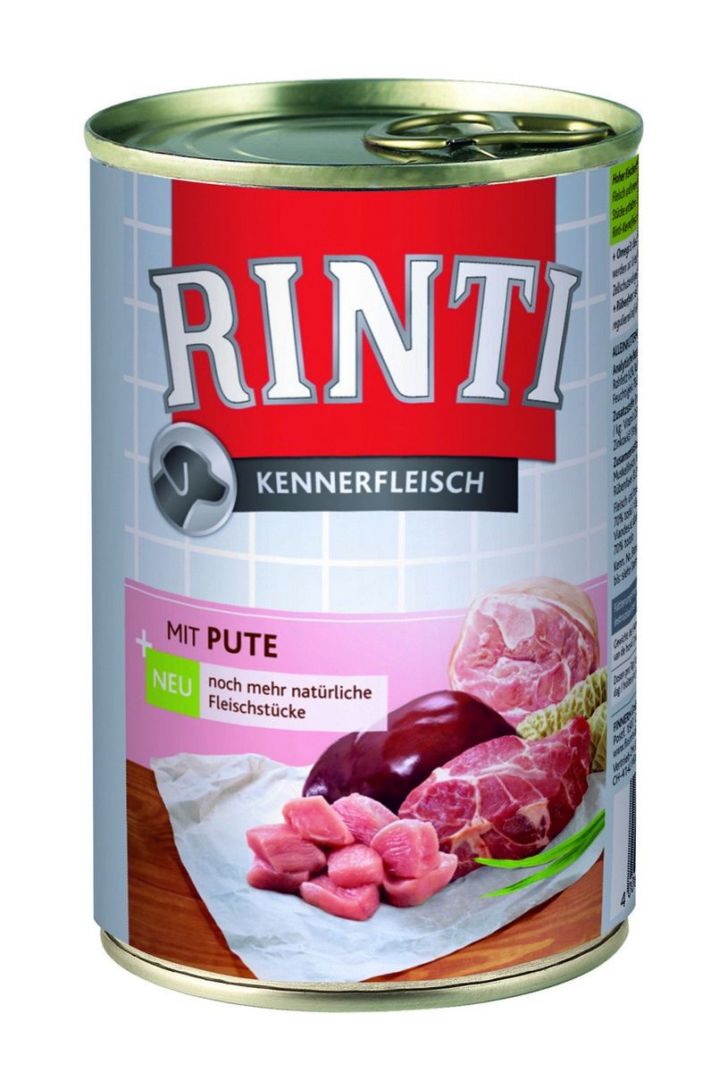 Rinti Dog konzerva krůta 400g Finnern Rinti