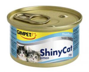 SHINY CAT konzerva kitten tunak 70g