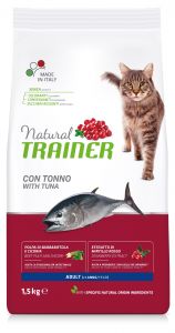 TRAINER Natural Cat Adult tuňák 1,5kg