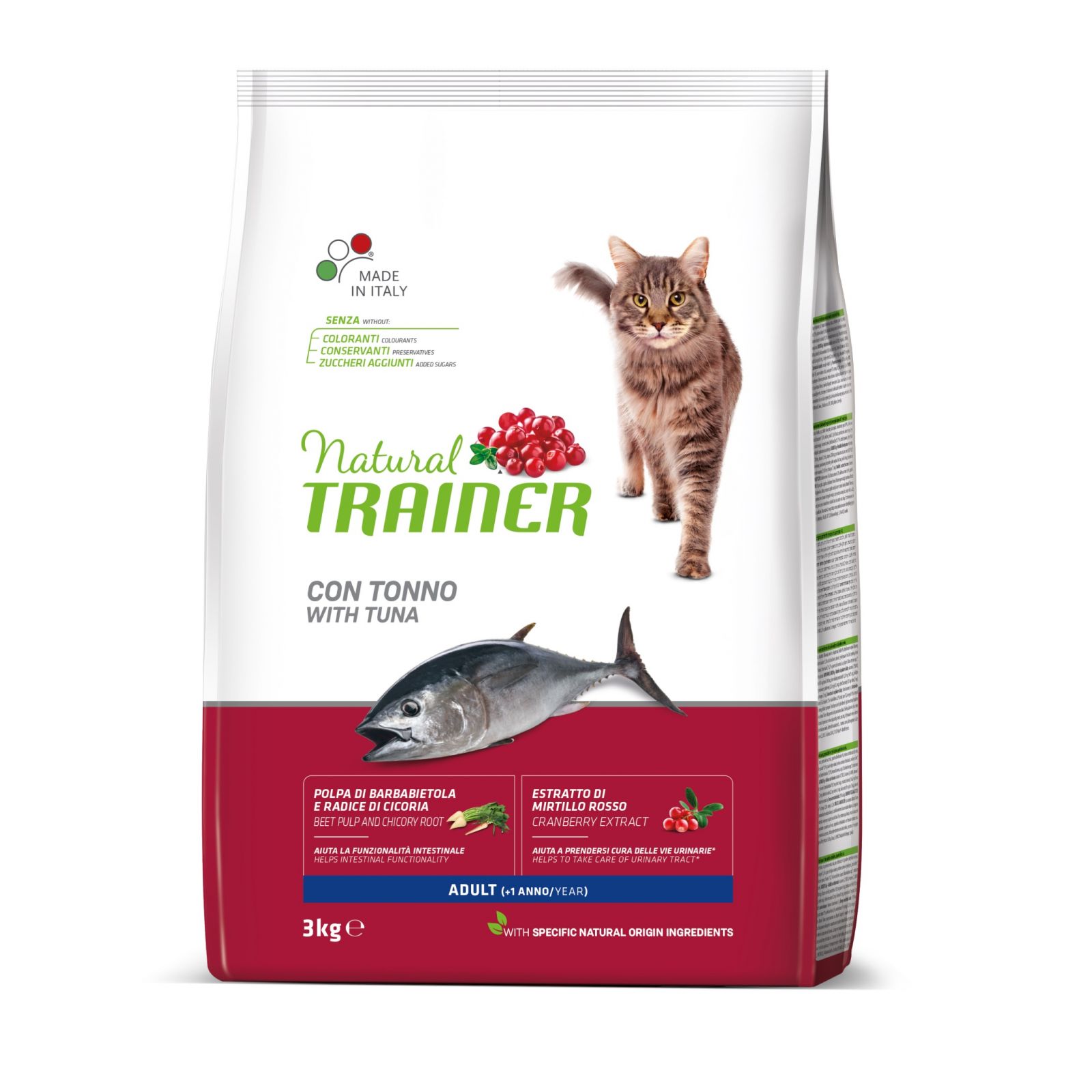 TRAINER Natural Cat Adult tuňák 3kg Natural Trainer