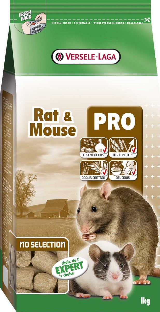 Versele-Laga Crispy Pellets pelety pro myši a potkany 1kg