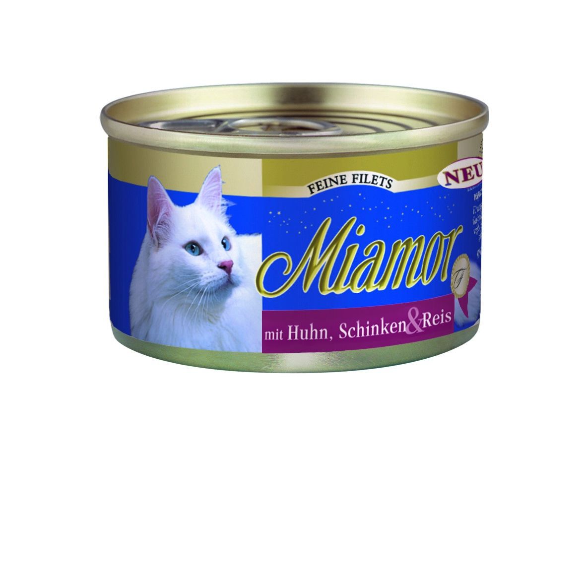 Miamor Cat Filet konzerva kuře+šunka v želé 100g Finnern Miamor