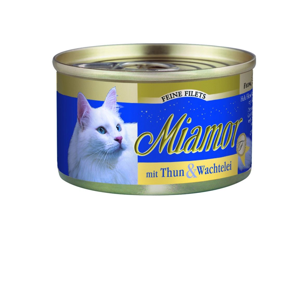 Miamor Cat Filet konzerva tuňák+křepel. vejce želé100g Finnern Miamor