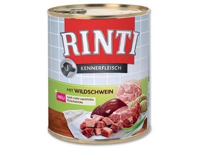 Rinti Dog Kennerfleisch konzerva divočák 800g Finnern Rinti