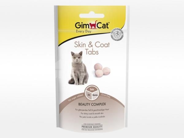 GimCat Skin&Coat Tabs 40g Gimborn