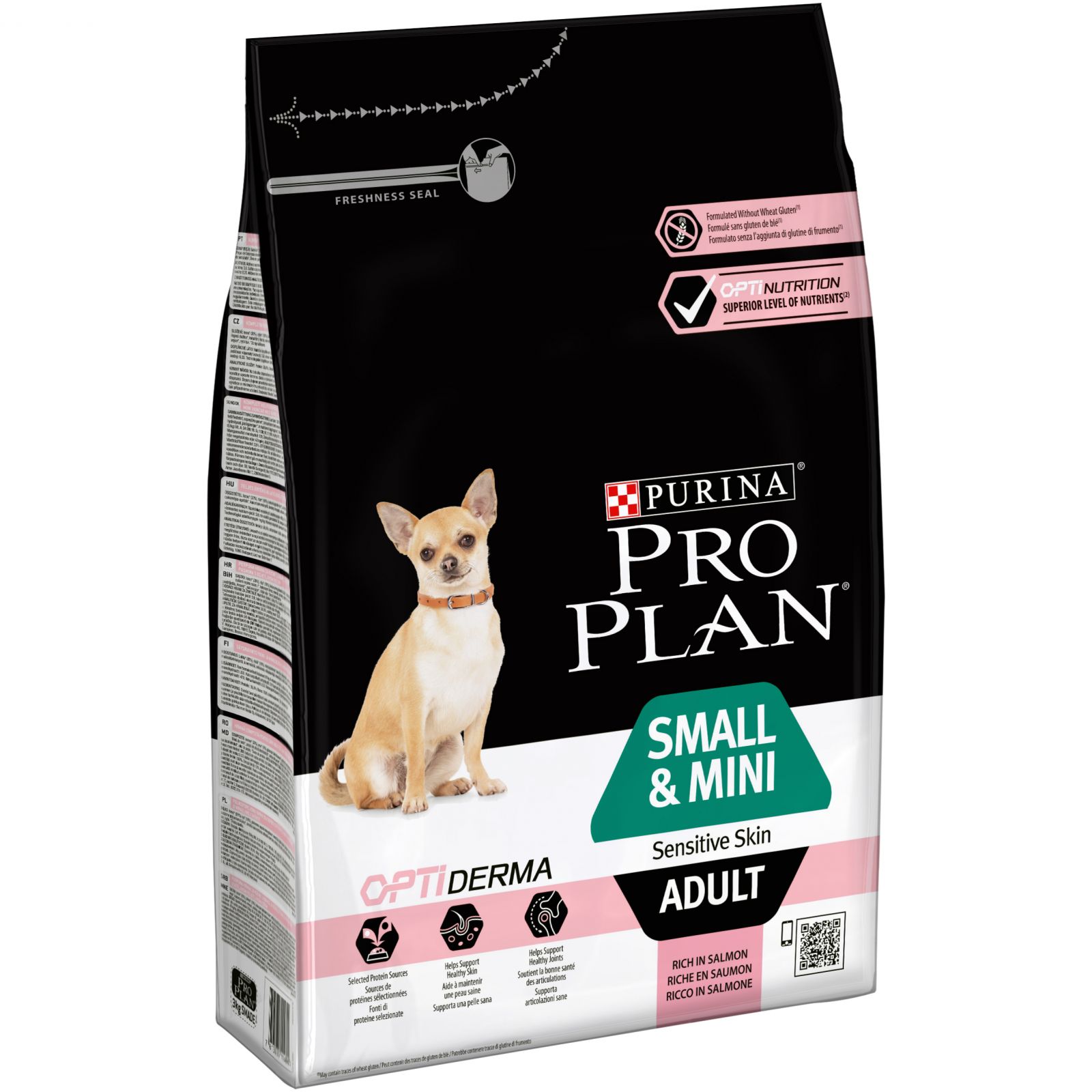 ProPlan Dog Adult Sm&Mini Sens.Skin 3kg Purina Pro Plan