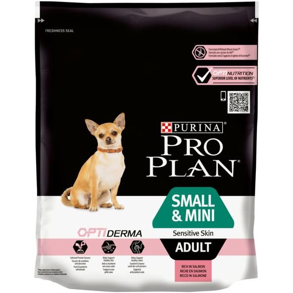 ProPlan Dog Adult Sm&Mini Sens.Skin 700g Purina Pro Plan