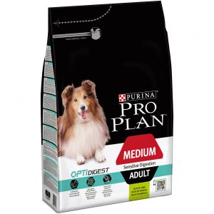 Purina Pro Plan Dog OptiDigest Medium Adult Sensitive Digestion jehně 3kg