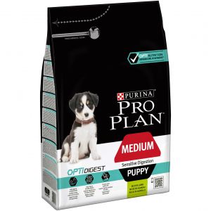 Purina Pro Plan Dog OptiDigest Medium Puppy Sensitive Digestion jehně 3kg