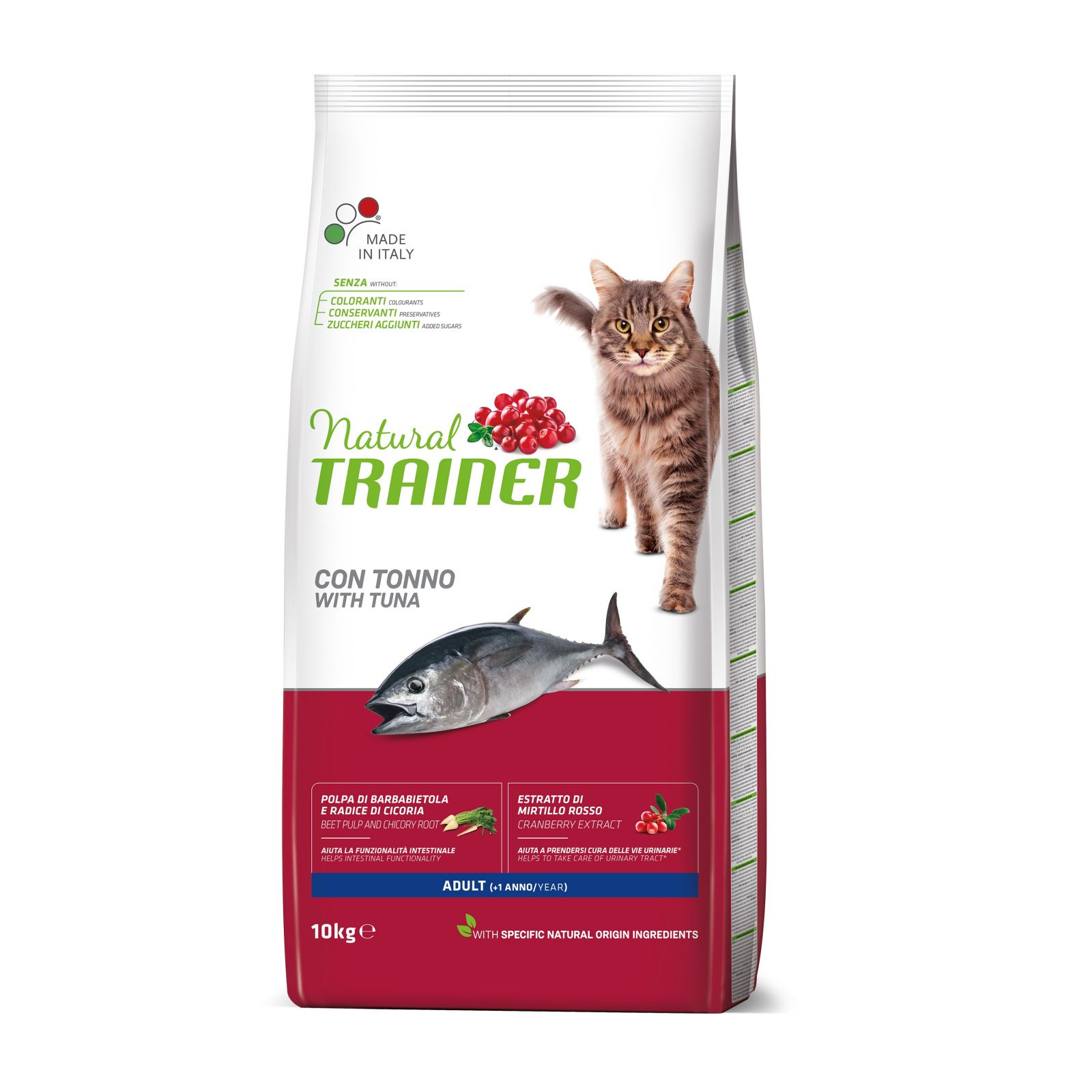 Trainer Natural Cat Adult tuňák 10kg Natural Trainer