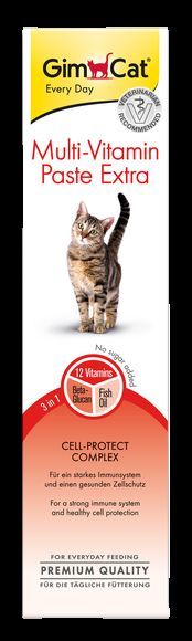 Gimcat Multi-Vitamin Extra multivitamínová pasta pro kočky 200g Gimborn