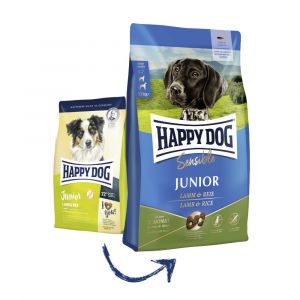 Happy Dog Junior Lamb & Rice 1 kg Euroben