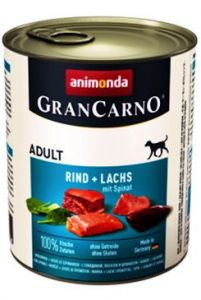 Animonda GRANCARNO ADULT losos/špenát 800g Askino