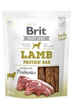 Brit Jerky Lamb Protein Bar 200g VAFO Carnilove Praha s.r.o.