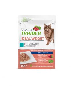 Trainer Natural CAT SP. IDEAL WEIGHT treska  85g