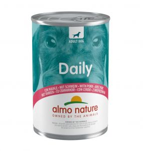 Almo Nature Daily Menu WET DOG - s vepřovým 24x400g