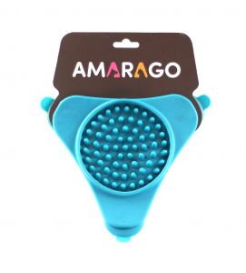 Amarago lízací podložka trojúhelník modrý