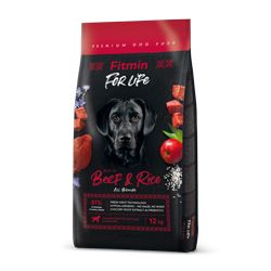 Fitmin dog For Life Beef & Rice 2 x 12 kg