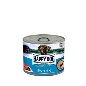 Happy Dog Wild Pur Sweden - zvěřinová 200 g Euroben