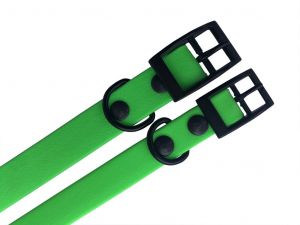 Obojek voděodolný 60cm/25mm neonově zelený