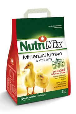 NutriMix pro drůbež výkrm a odchov plv 3kg Trouw Nutrition Biofaktory