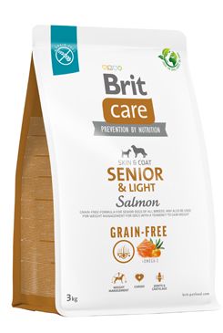 Brit Care Dog Grain-free Senior&Light 3kg VAFO Brit Care Praha s.r.o.