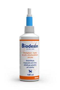 Biodexin ušní lotio 100ml BIOVETA IVANOVICE NA HANE