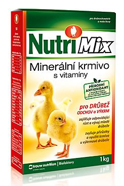NutriMix pro drůbež výkrm a odchov plv 1kg Trouw Nutrition Biofaktory