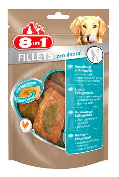 Pochoutka 8in1 Fillets pro dental S 80g (svěží dech) 8 in 1 Pet Products GmbH