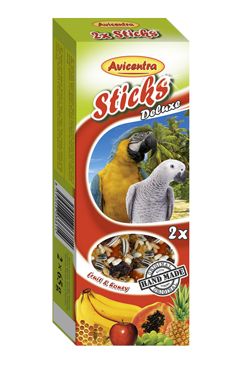 Avicentra tyčinky velký papoušek - ovoce+med 2ks Avicentra s.r.o.