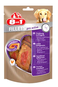 Pochoutka 8in1 Fillets pro active S 80g 8 in 1 Pet Products GmbH