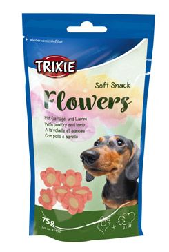 Trixie Flowers jehněč/kuřecí kytičky pro psy 75g TR Trixie GmbH a Co.KG